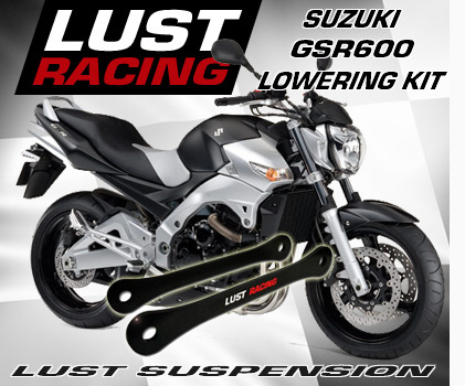 GSR600 loweriing kit, Lust Racing lowering kit for Suzuki GSR-600, image