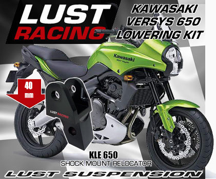 2007-2015 Kawasaki Versys 650 lowering kit, KLE650 lowering kit
