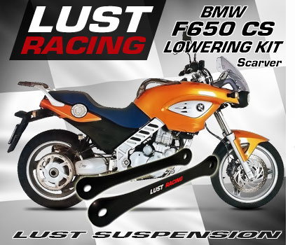 BMW F650CS Scarver lowering kit