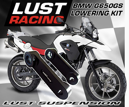 BMW G650GS lowering kit