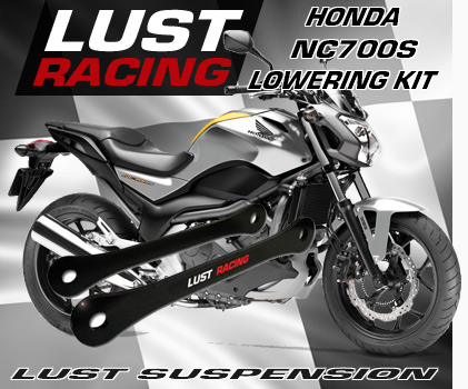 2011-2017 Honda NC700S lowering kit, steel suspension lowering links for NC700S